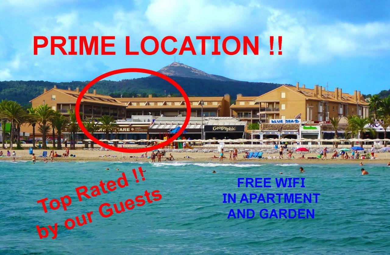 Luxury Apartment 1St Line Javea Arenal Beach Kültér fotó